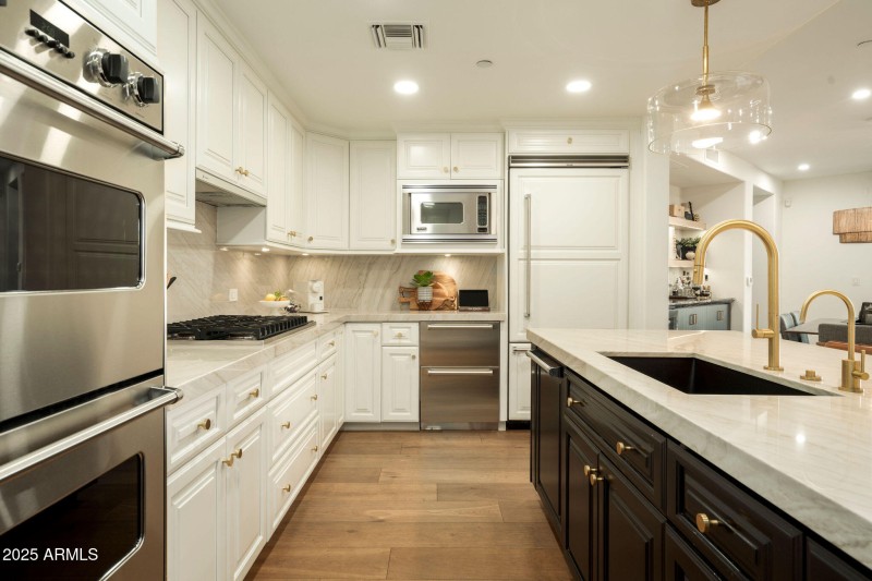 Stainless steel appliances