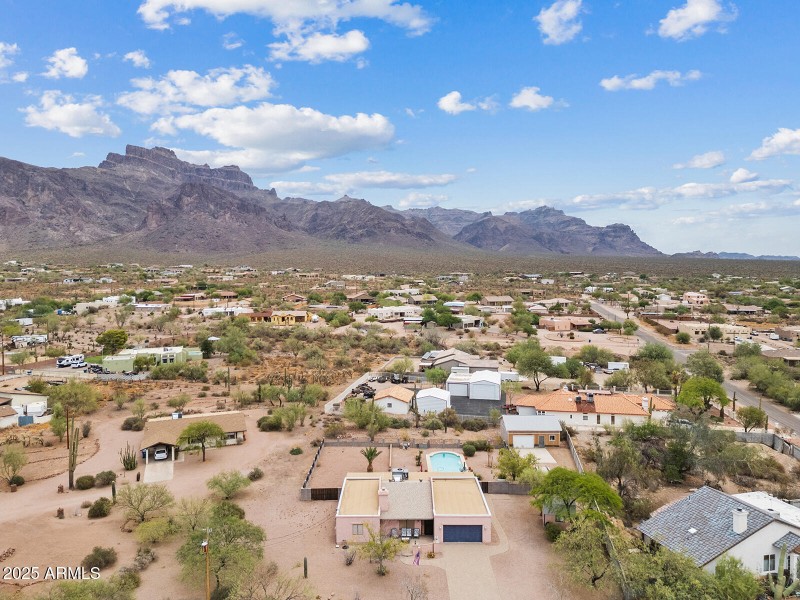 .99 acre lot