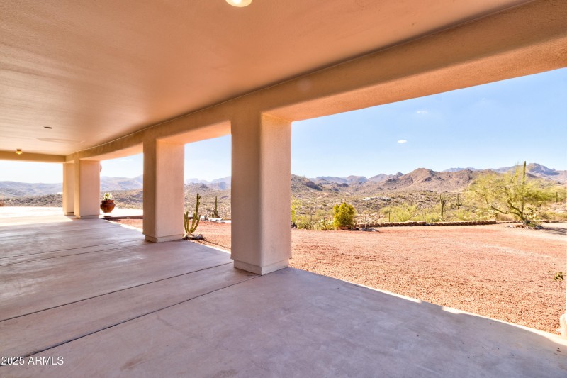 Covered Area – Front Center Exterior