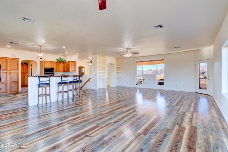 Upstairs Living – Toward Kitchen