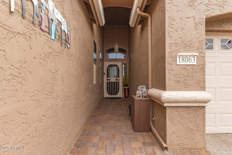 Front entrance