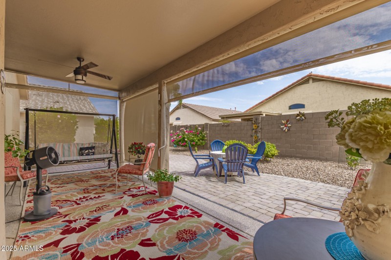 Covered Back Patio
