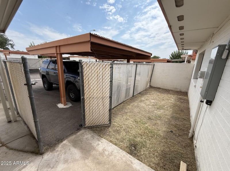 Carport Entry