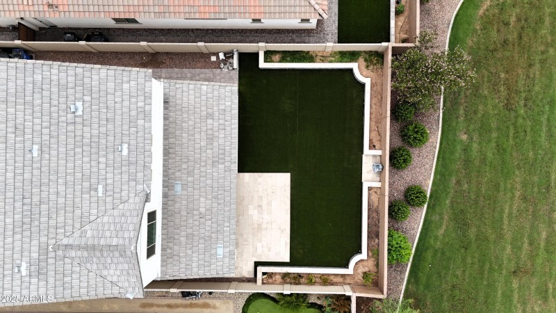 House top view
