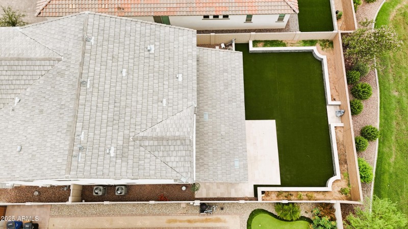 House top view