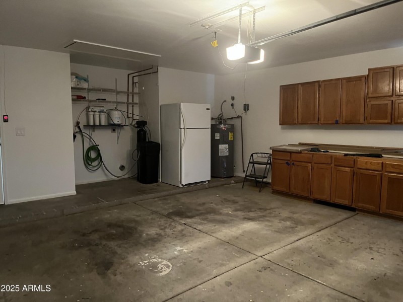 Garage with Cabinets