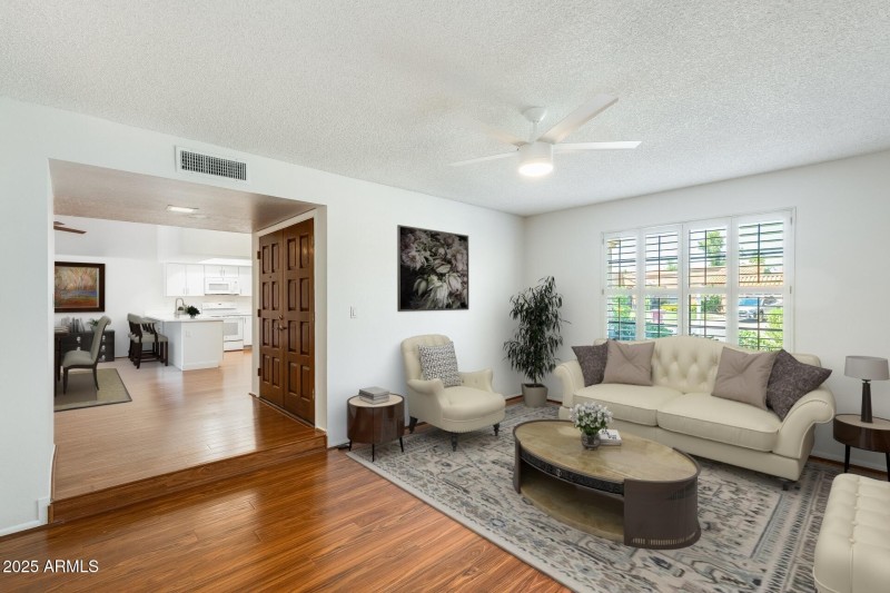 Living Room - Virtually Staged