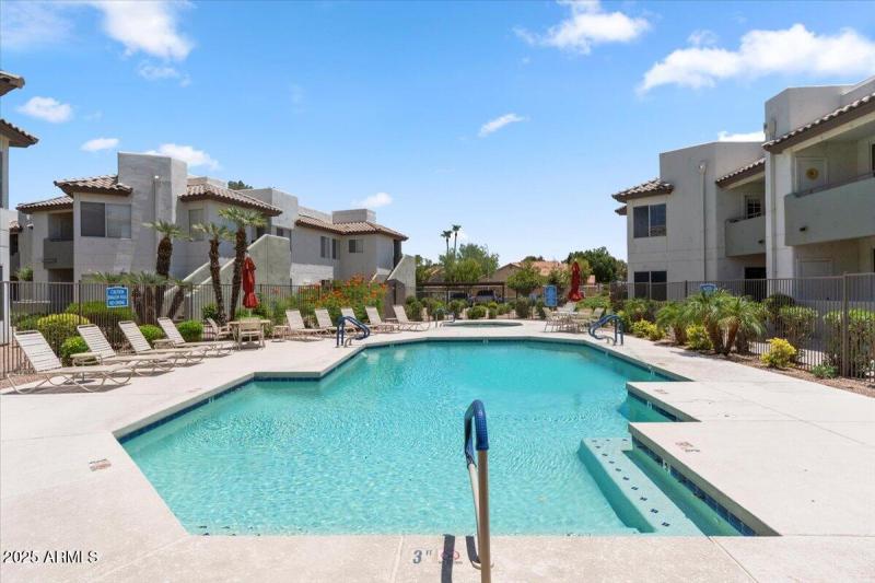 Multiple pools and workout areas