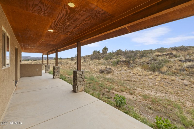 Huge Covered Patio