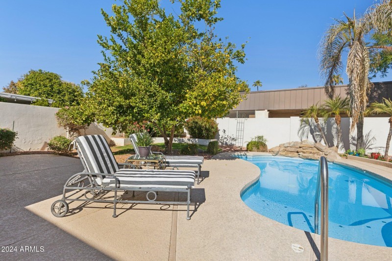 Back Patio and Pool