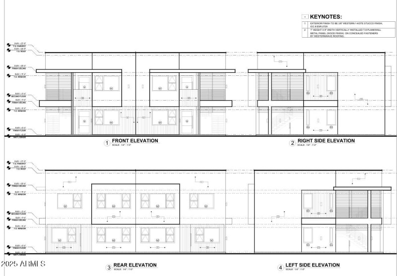 4plex elevations
