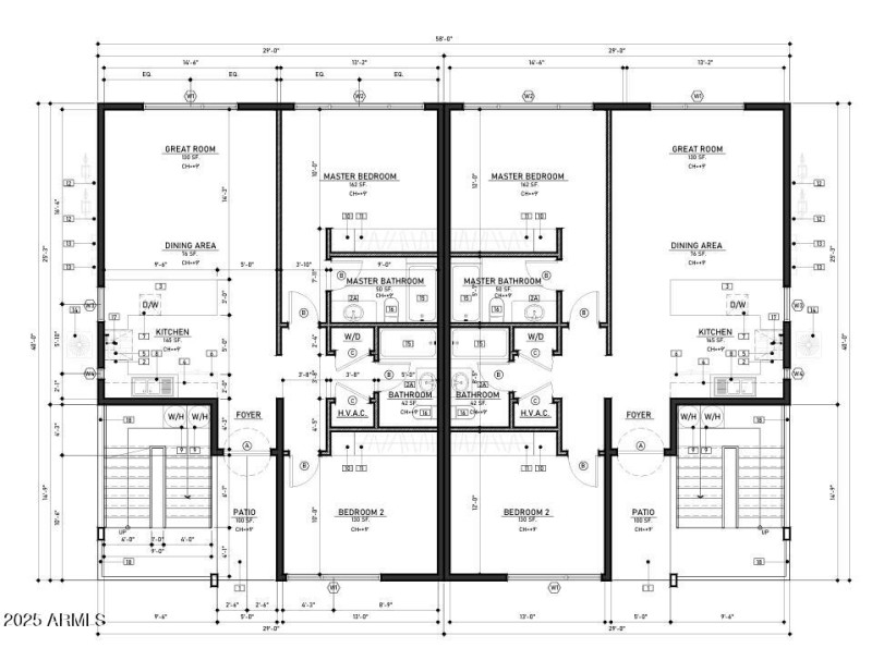 4plex floor plan