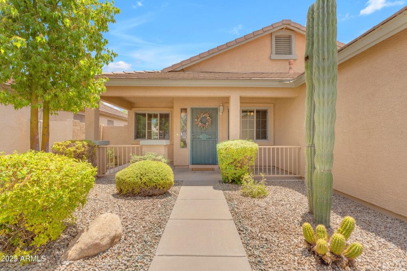 Desirable Front Patio