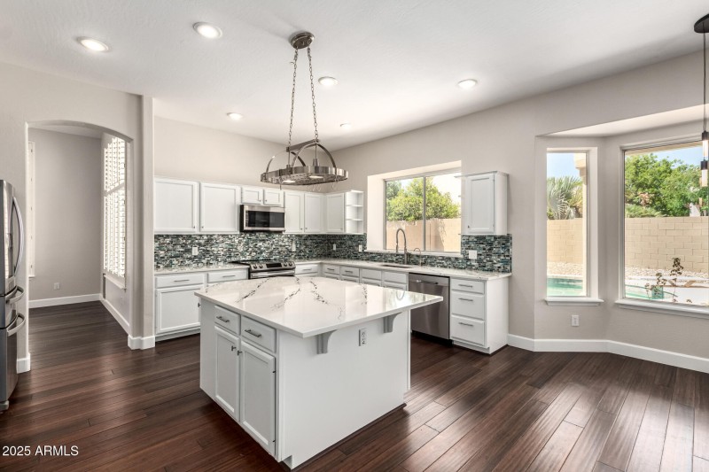 Chef-Ready Kitchen Overlooking Pool