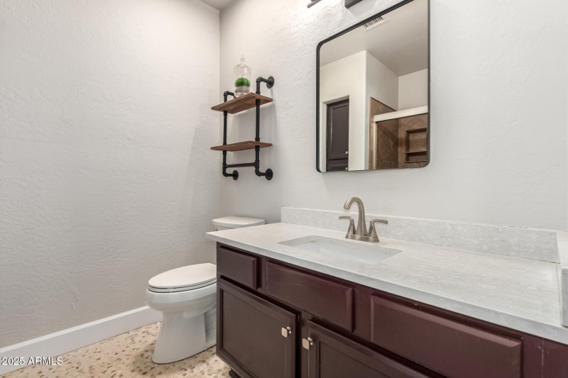 Downstairs Full Bath with Updated Style