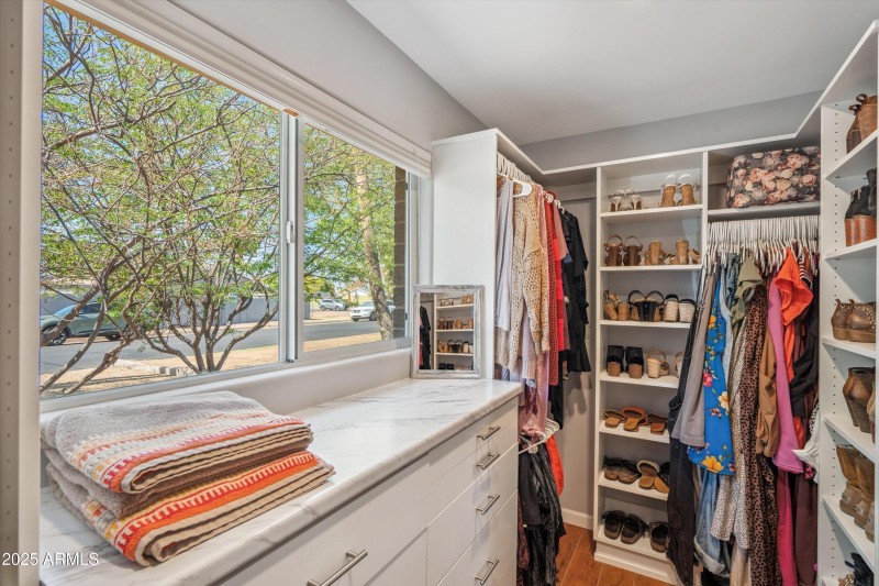 Primary Walk-In Closet - Lots of Light
