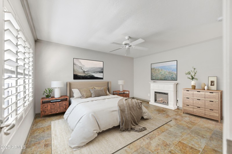 Primary Bedroom - Virtual Staging