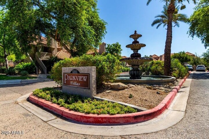 Entrance to community