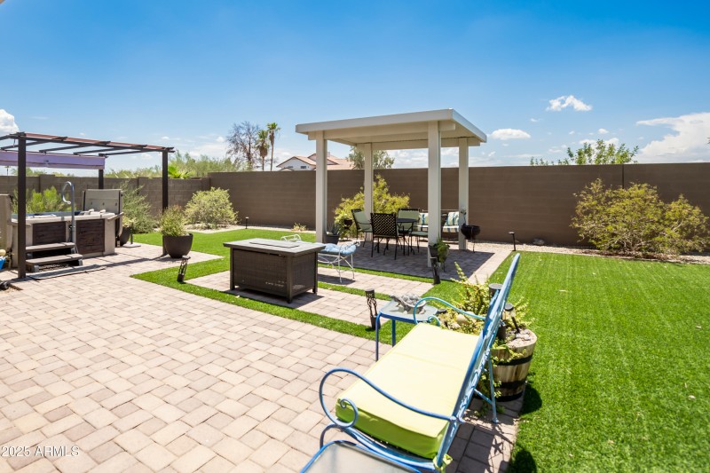 Back yard