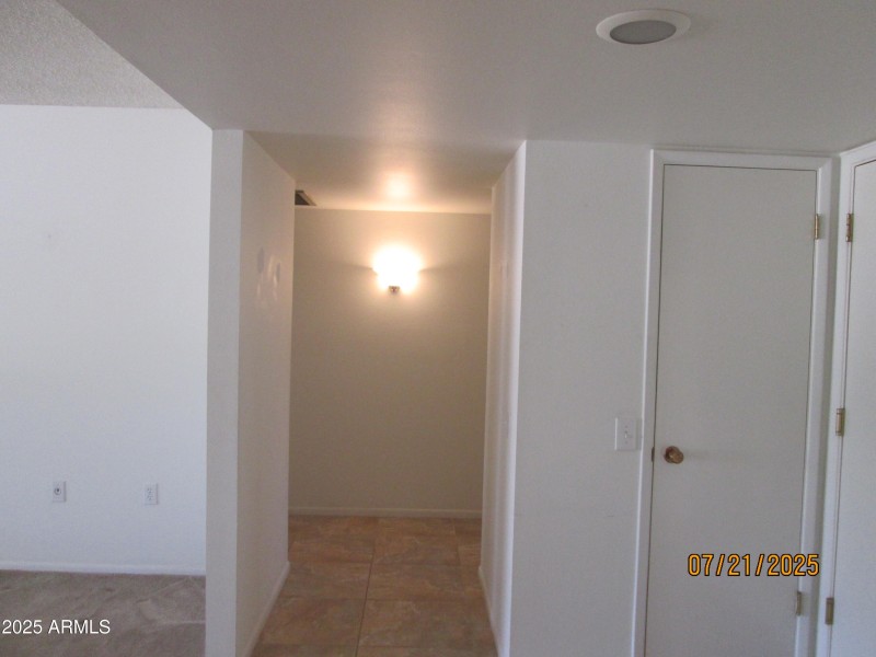 Hall to BRs and Baths
