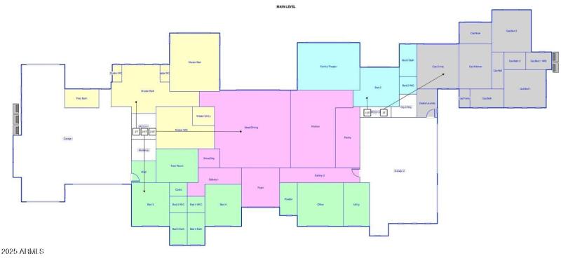Main level plan