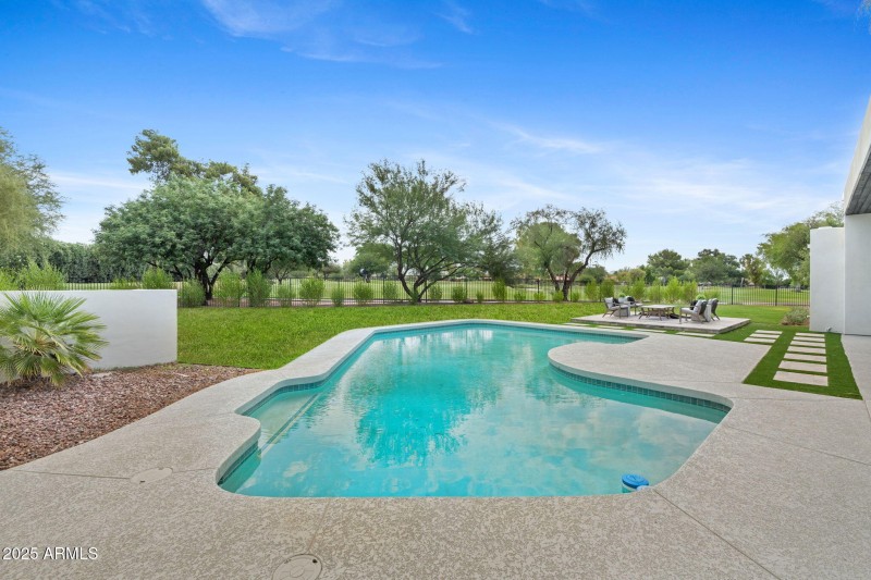 pool and patio
