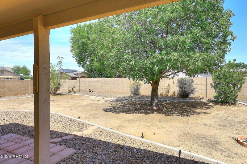 Covered Patio-View