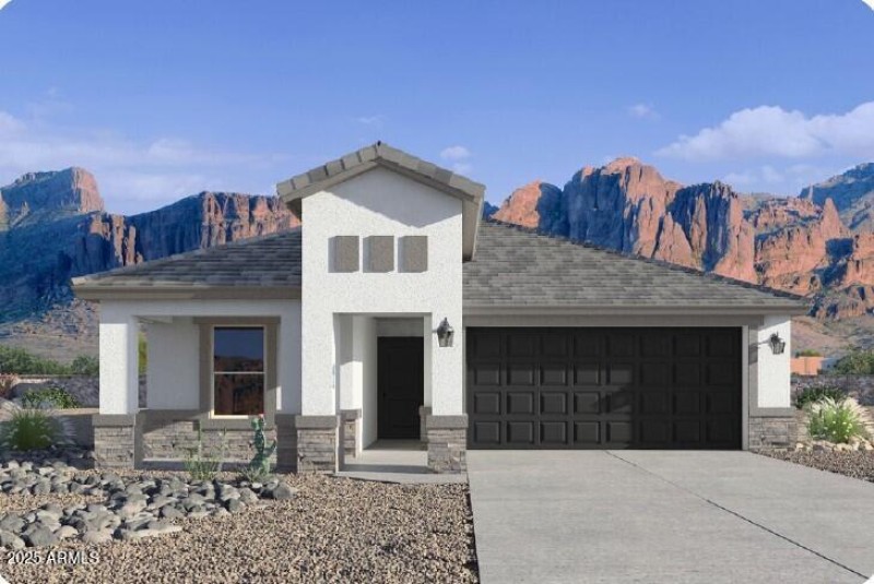 Del Rio Ranch, Easton elevation D