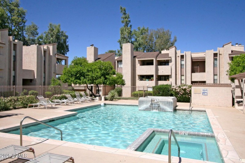 Pool and spa