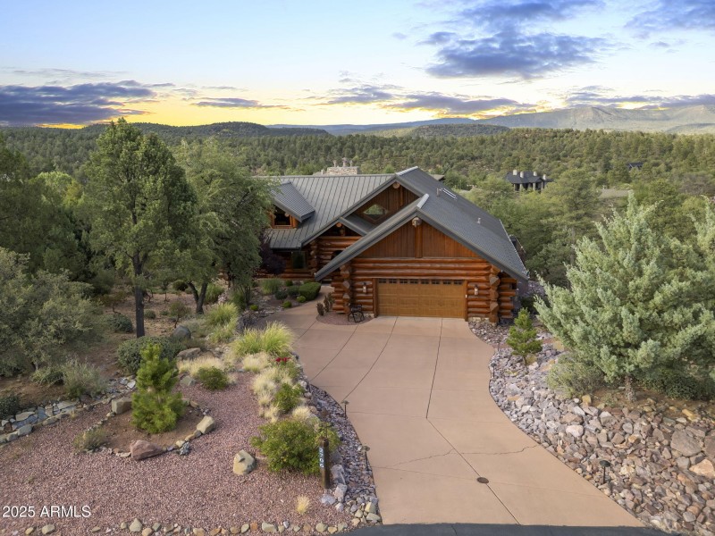Large driveway