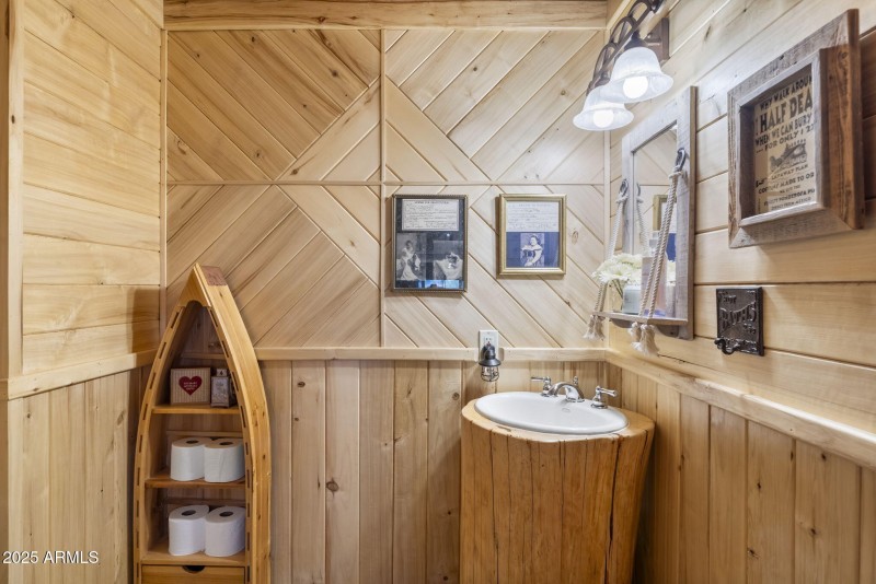 Powder bathroom