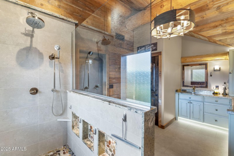 Walk in shower