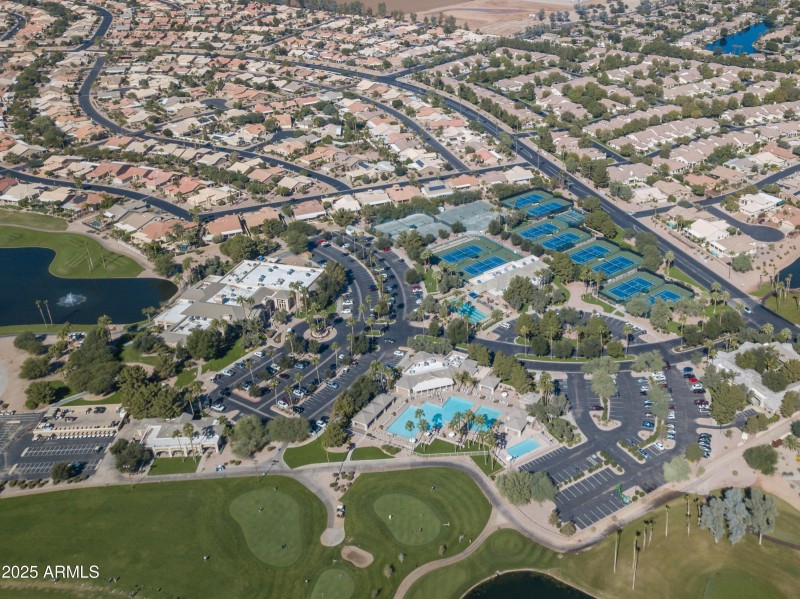 1 Aerial View of Oakwood Club House