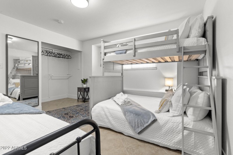 Bedroom #3 Closet Area