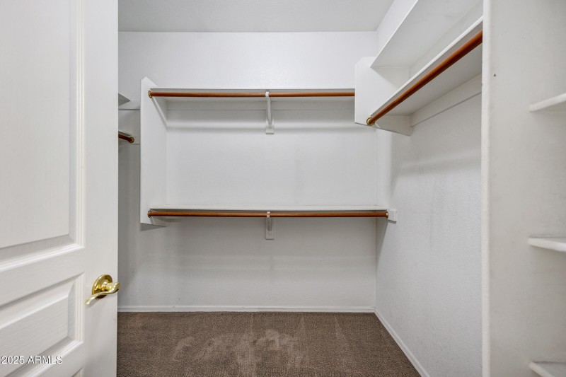 Large Walk-In Closet in Primary