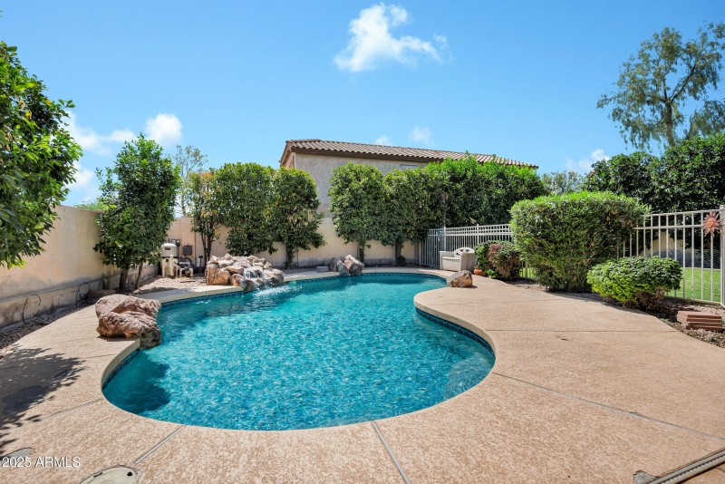 Fenced Pool Area