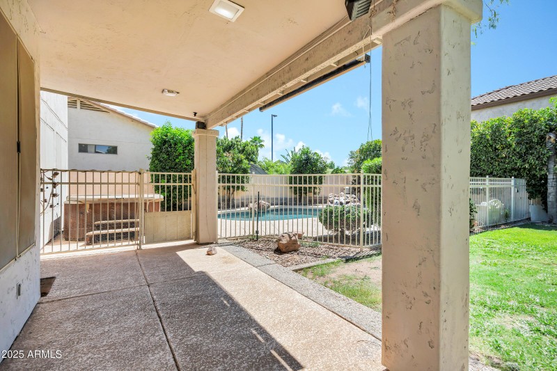 Large Covered Patio