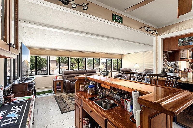 Bar area