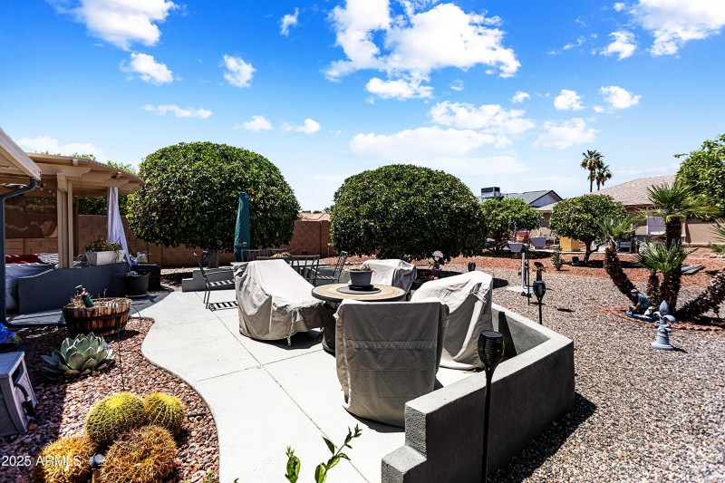Back yard