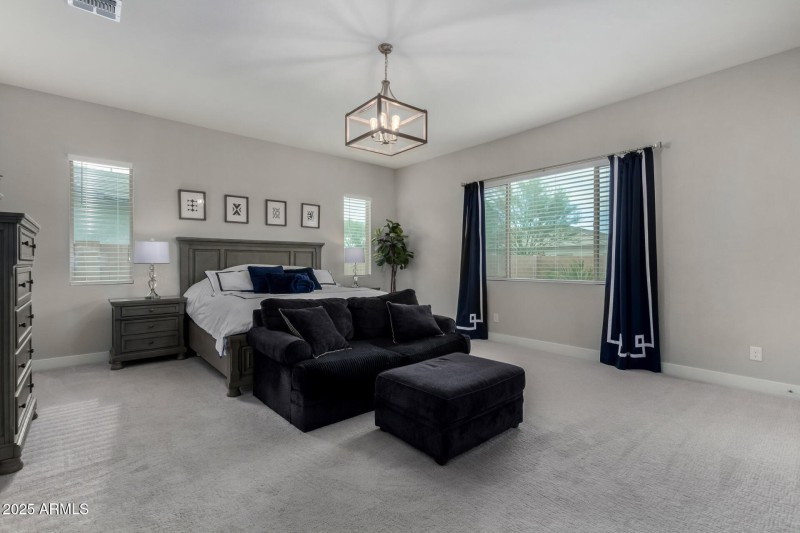 Luxury primary suite