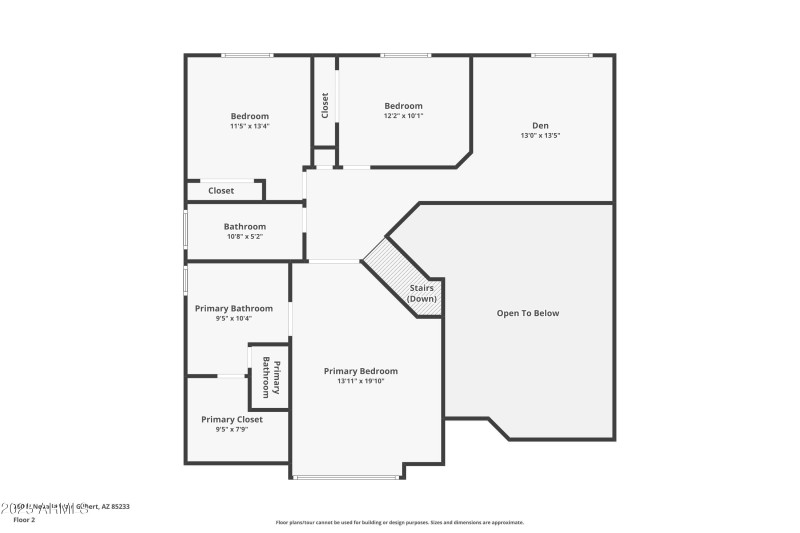 Second Level Floorplan
