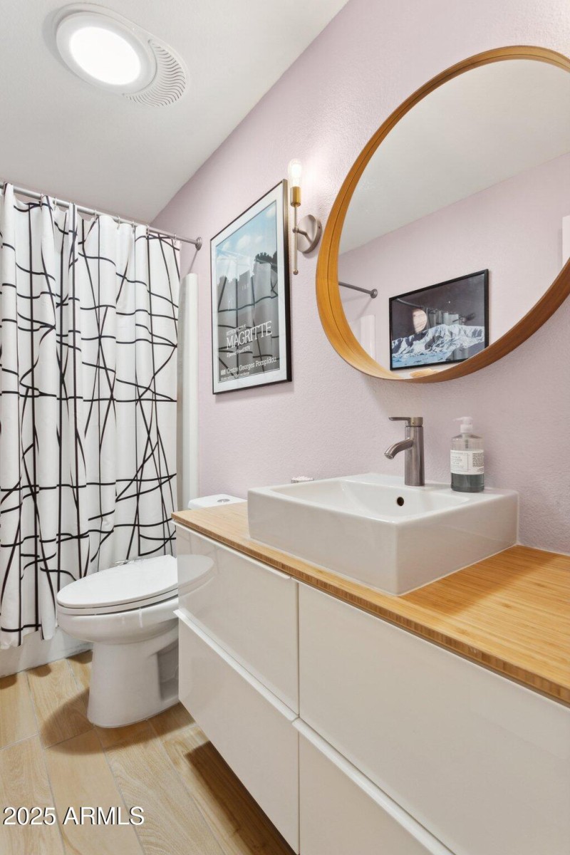 Guest bath is updated