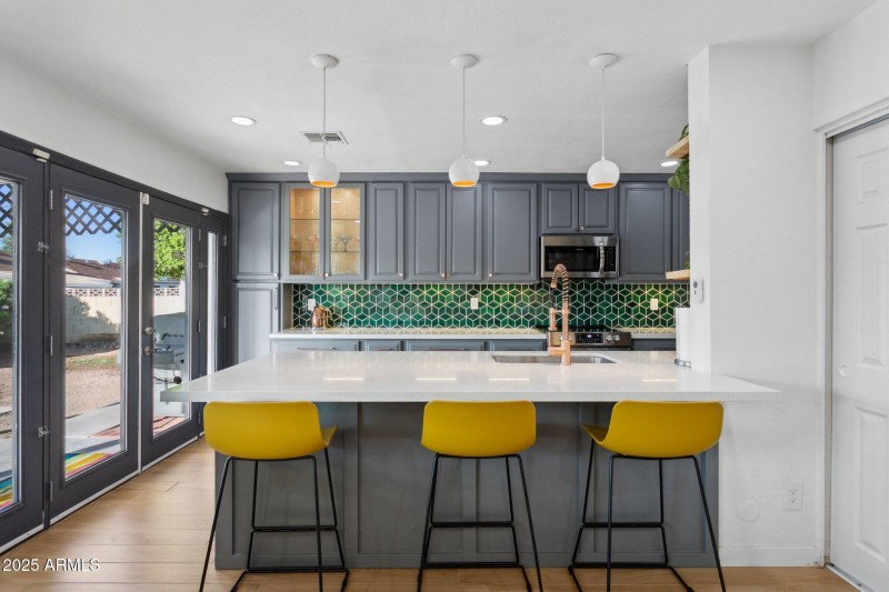 Completely remodeled kitchen