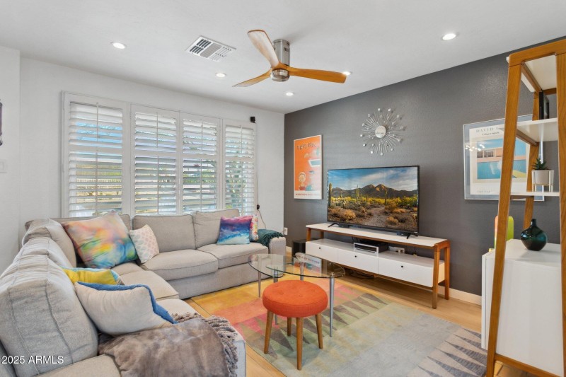 Family room view