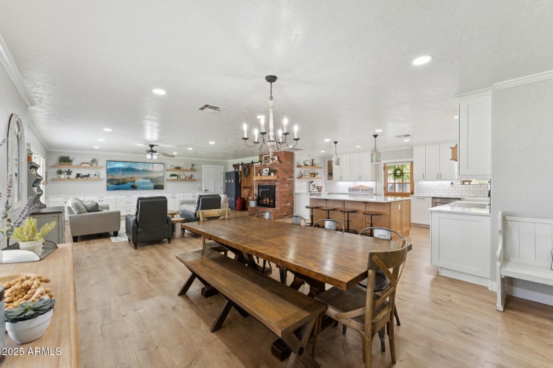 Dining Room from Kitchen View