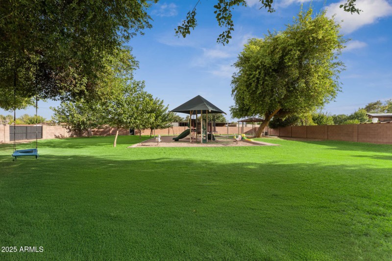Back Yard/Play Area