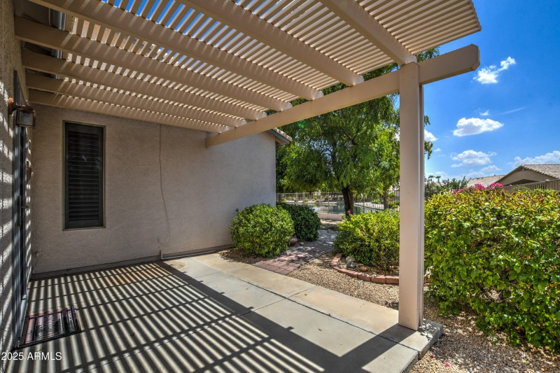 Casita patio