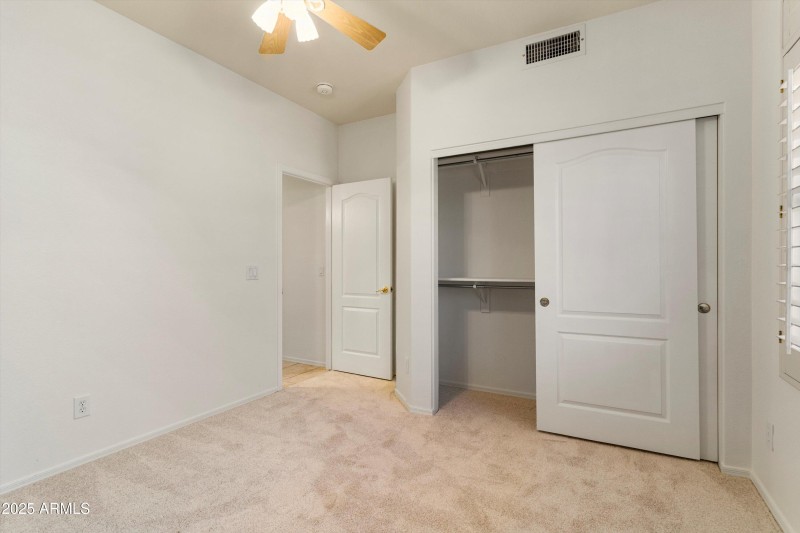 Guest Bedroom Has Large Closet!