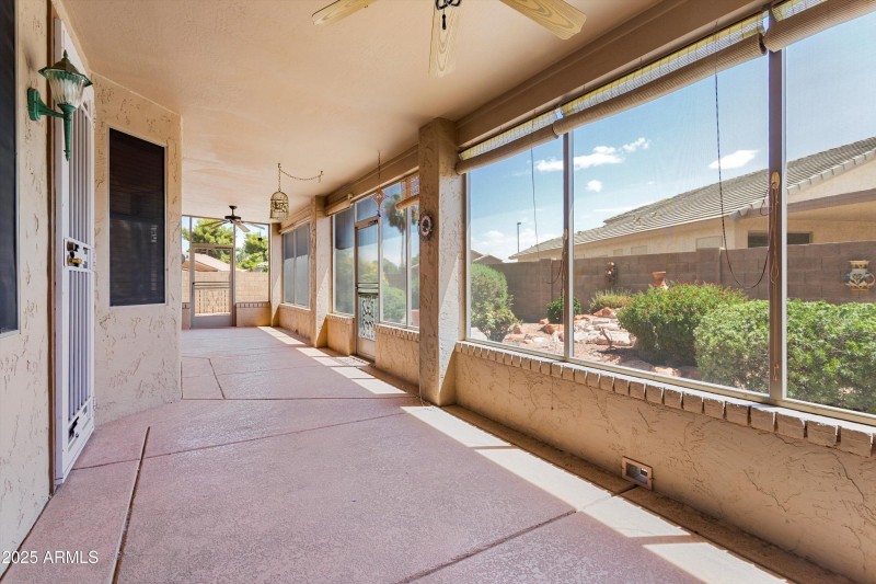 The Full Screen Patio Unstaged!