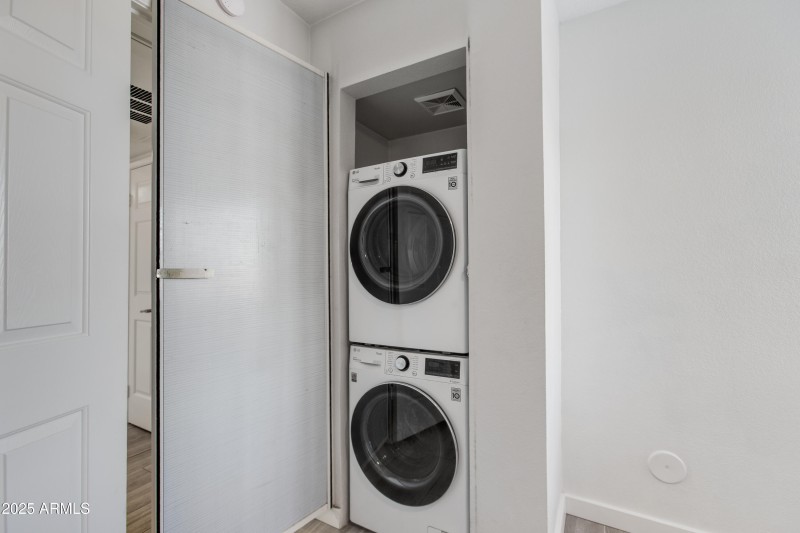 Washer and dryer